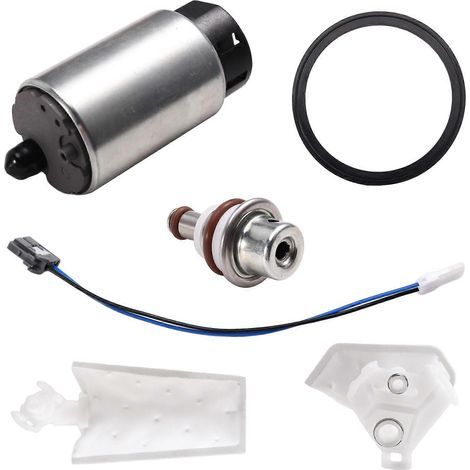 Pompe à carburant HFP-387 avec crépine et kit de joints de réservoir pour Yamaha Wolverine X4 Kodiak 450 Raptor 700 (références : 1S3-13907-11-00 et 3B4139071200) (1/5)