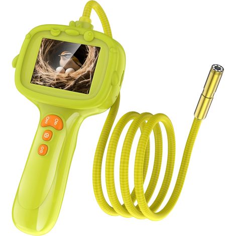 Endoscope pour Enfants avec lumière,caméra Serpent Endoscope Unique,Jouets scientifiques éducatifs pour Cadeaux de Noël et d'anniversaire pour garçons et Filles de 3,4,5,6,7,8,9 et 10 Ans (1/5)