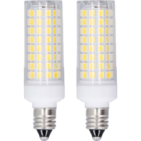 Lot de 2 Ampoules LED Maïs 102 LEDs 10W Dimmable Lumière Naturelle Culot E11 Éclairage Intérieur AC 100-120V (1/5)