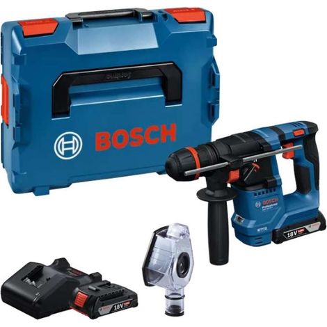 Bosch Professional GBH 18V-18 X+GDE 24 (L) Akku-Bohrhammer (2x2,0Ah) (0611927101) (1/4)