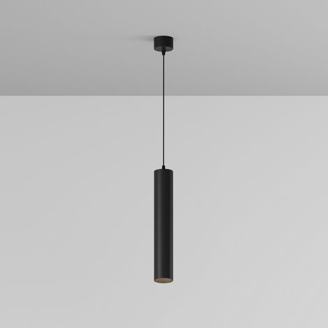 Suspension tube noire Ø5,2 LED 12W 4000K Focus Maytoni (1/2)