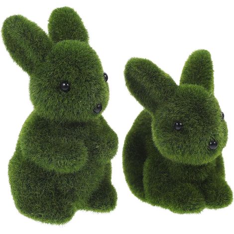 Osterhasenfiguren Leichte and Dekorative Kaninchen 2 Stück (1/5)