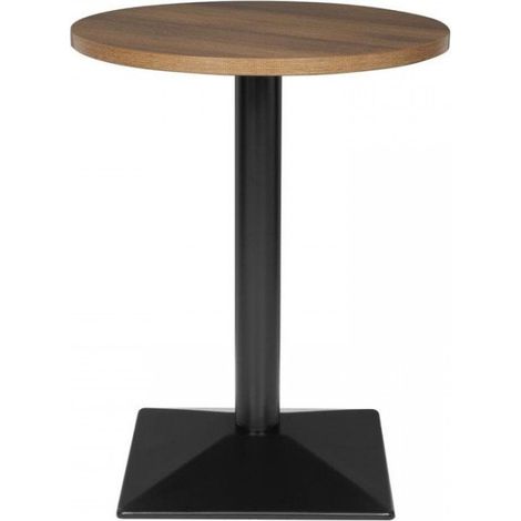Table ronde (Ø)600 mm, pied, plateau inclus, à assembler (1/5)