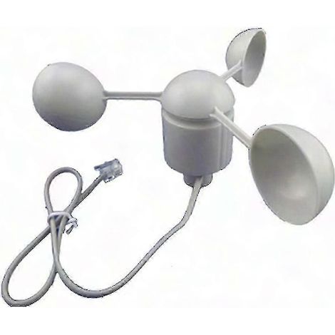 Anémomètre, instrument de mesure de la vitesse du vent, capteur de vitesse du vent, accessoires pour instruments météorologiques (1/5)