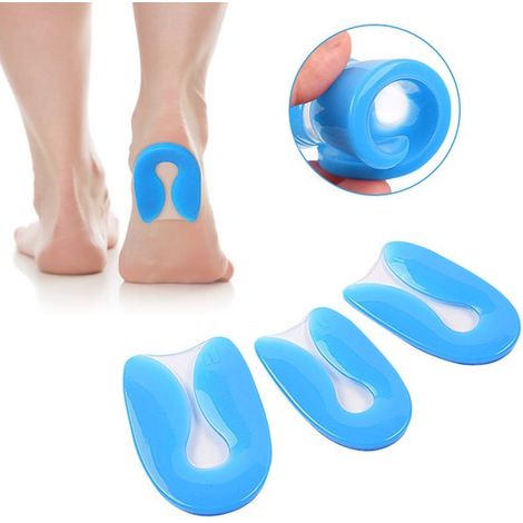 Plantillas de gel para el tendón de Aquiles - Para niños y adultos - Talla 40-45 - 2 pares (1/5)