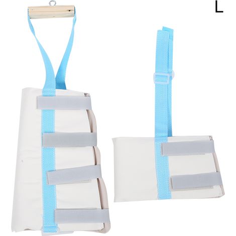 Sangle de traction pour membre inférieur, cuisse, tête fémorale, correction de fracture de la hanche, rééducation, blanc, taille L (1/5)
