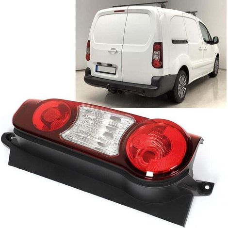 Feu arrière droit 9677205480 pour Citroën Berlingo Mk2 / Peugeot Partner 2012-2019 – Clignotant, stop, recul et position (1/4)