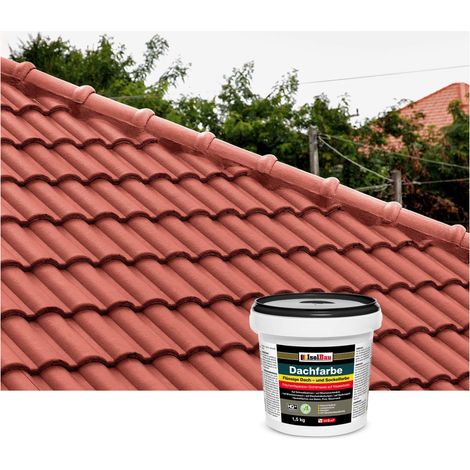 Pittura per tetti rustici IsolBau 1,5 kg (1/5)
