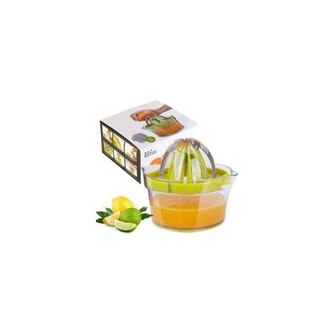 Presse-agrumes, BOMSTOM, 400ml, 2 cônes amovibles, passe lave-vaisselle, vert (1/5)