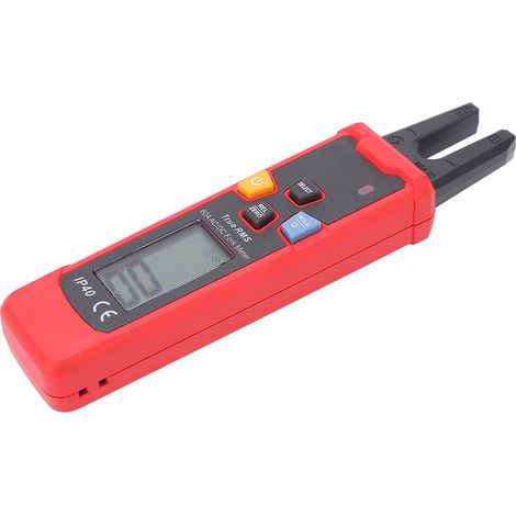 Pince ampèremétrique numérique compacte portable stable 60A AC DC mesure de courant pour électricien (1/5)
