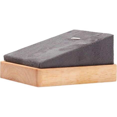 Présentoir à colliers et pendentifs, porte-colliers, présentoir de bureau simple, étagère de rangement pour bijoux, organisateur de bijoux pour chambre ou soirée-Gray (1/5)