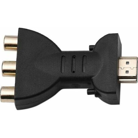 Adaptateur HDMI rouge blanc jaune convertisseur HDMI vers AV adaptateur hdmi vers av hdmi vers 3rcs (1/4)