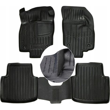 Tapis et essuie-glaces en caoutchouc pour VW Passat B9 à partir de 2023 - UD Troughs (1/5)