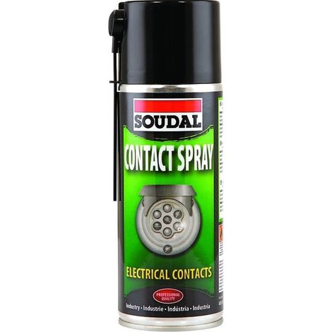 Spray de mantenimiento de contactos 400 ml, para conexiones eléctricas (1/4)