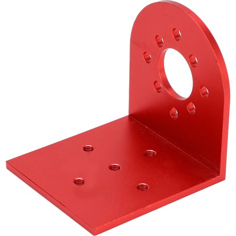 L-förmige RC-Motorhalterung aus Metall für bürstenlose Motoren der Typen 4082 und 5055, Lochabstand 25 mm/30 mm, rot (1/5)