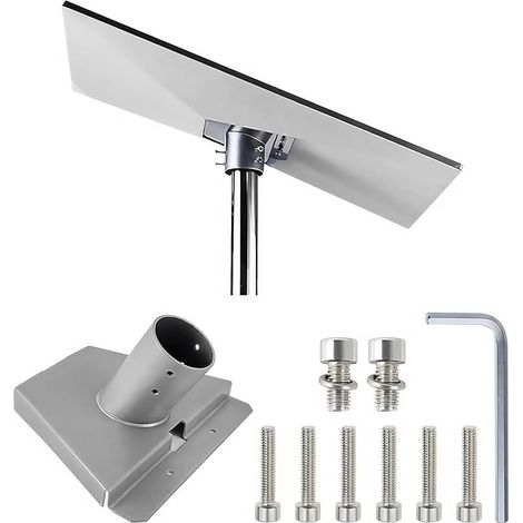 Support de Montage Compatible avec Starlink Mini Gen 3, Kit Complet pour Antenne Satellite pour Starlink - Inclut Support Plat Standard V3 et Accessoires de Fixation (1/5)
