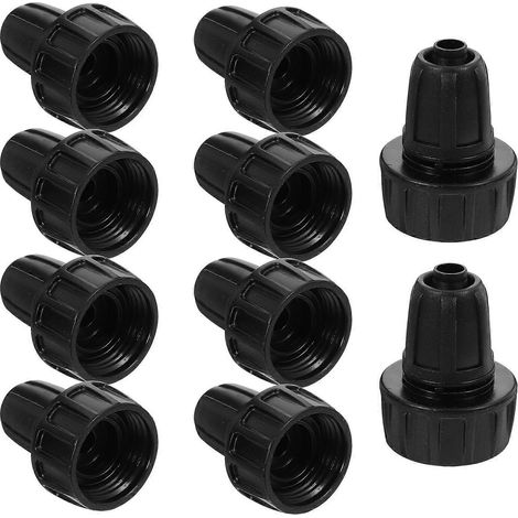 Adaptateur pour tuyau d'arrosage, connecteur pour tuyau d'irrigation goutte à goutte, lot de 30. (1/5)