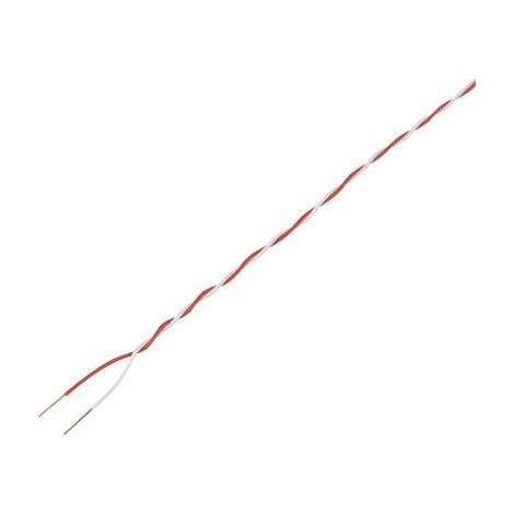 FIL DE CÂBLAGE TRU COMPONENTS SH1998C500 1567408 2 X 0.28 MM² ROUGE, BLANC 20 M (1/2)