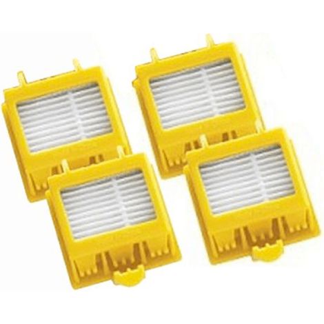 KIT 4 FILTRES HEPA POUR ROOMBA SERIES 70 POUR PETIT ELECTROMENAGER IROBOT - F60084 (1/2)