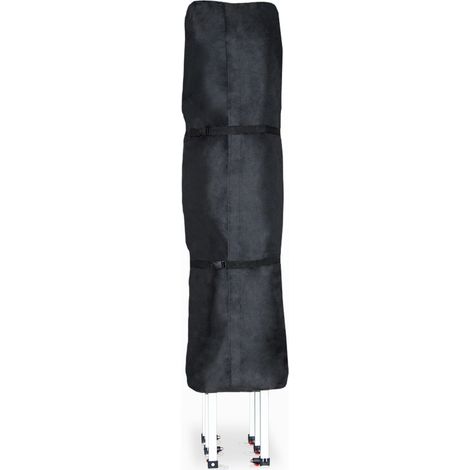 Les housses de protection d'INTENT24 pour tentes pliantes barnum pliant tente de jardin tente parapluie 3x6 mètres, sont en matériau Oxford noir hydrofuge et anti-salissures d'épaisseur (1/5)