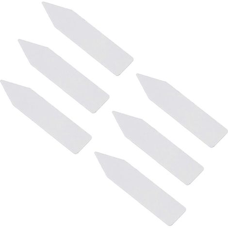 600 Stück wiederverwendbare PVC-Pflanzenetiketten für Baum, Obst, Sämling, Garten, Blumentopf, Kunststoff-Etikettenschild (1/5)