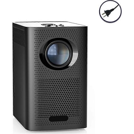 Tragbarer 1080p-Projektor für Open-Air-Kino, globale Version S30 mit australischem Stecker – Schwarz