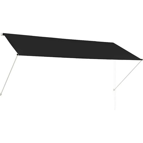 Retractable Awning 300x150 cm Anthracite vidaXL (1/6)