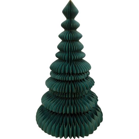 Árbol de Navidad de papel H.180cm verde - Atmosphera créateur d'intérieur