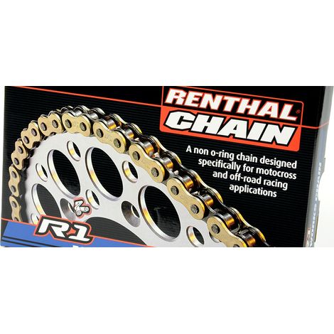 CADENA DE TRANSMISIÓN RENTHAL MX WORKS R1 520-120L ESLABÓN