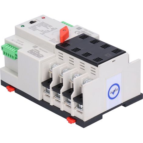 Automatischer Umschalter 2‑Unterbrechungsfreie Stromversorgung 4P 100A PC-Isolationstyp ATS 400V AC (1/5)