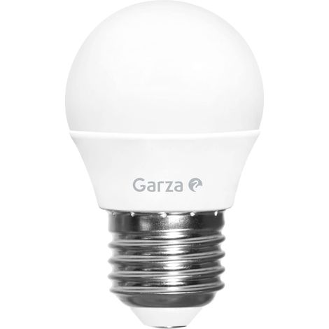 Ampoule LED sphérique, culot E27, lumière neutre 6 500 K, 4,2 W, 470 lumens, G45. Non dimmable. (1/5)