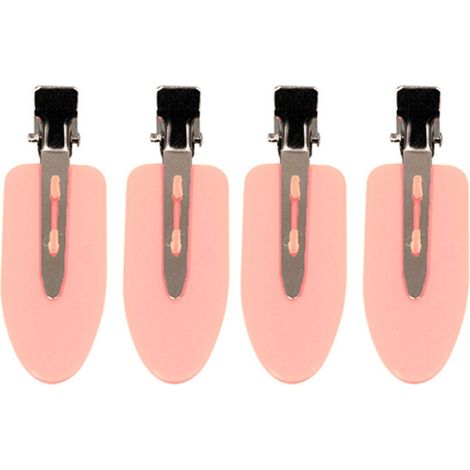 Juego de 4 pinzas para el cabello sin costuras, de colores pastel, accesorios para el cabello (1/5)