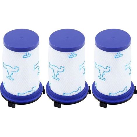 3pcs Filtres de Rechange pour Rowenta Air Force 360 RH9051WO RH9057WO RH9059WO RH9081WO RH9086WO & Tefal Air Force 360 Aspirateur, Accessoires de Remplacement Alternative à ZR009001 (1/3)