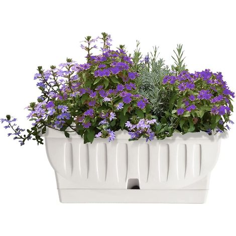 fioriera natura cm 40 bianco (1/2)