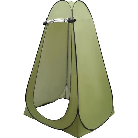 Tenda doccia, riparo portatile per la privacy, design impermeabile, verde (1/2)