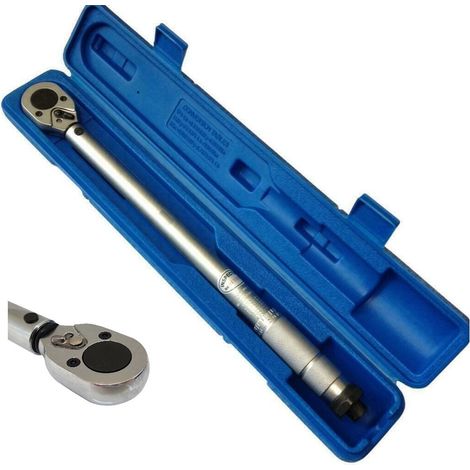TORQUE WRENCH 1/2"" DRIVE CV STEEL RATCHET GARAGE TOOL 42-210NM HEAVY DUTY SS174