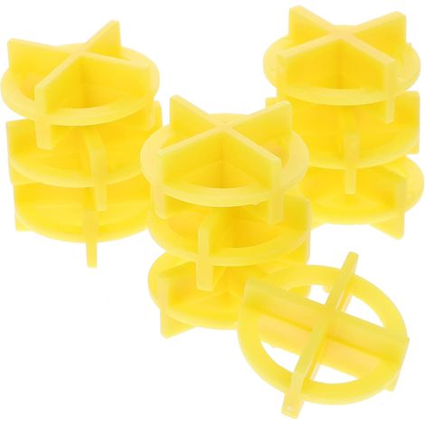 Carrelage Réutilisables 100 Pièces Entretoises en Plastique pour Carreaux de Céramique 2,0/3,0 Mm Amovibles Outils de Positionnement pour Pose de Carrelage Sol et Mur (1/5)