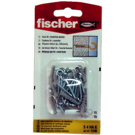 Tacos Fischer Finstock Blister HAK S - 4 unidades