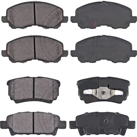 KIT PASTIGLIE FRENO ANTERIORI E POSTERIORI compatibile con TESLA MODEL X (5YJX) / PASTIGLIE FRENANTI AUTO OEM P 59 079,P 09 004  P 11 024  P 30 074 / SOSTITUZIONE DIRETTA / BASSA POLVERE / SILENZIOSO