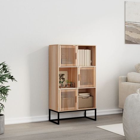 Buffet haut,Meuble de Rangement,Bahut pour Salon, Salle à Manger, Cuisine 70x35x125 cm bois d'ingénierie CFW231719 (1/5)