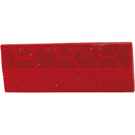 Catadioptre Rouge Adhesif - 110x44 mm