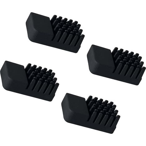 4 brosses de rechange pour buse d'imprimante 3D, nettoyant en silicone résistant aux hautes températures, compatibles Elegoo Centauri Carbon (1/5)