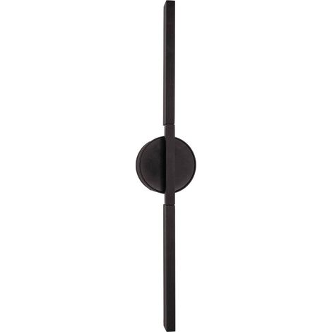 Applique nera lineare 45 cm Merano LED 10W Maxlight (1/4)
