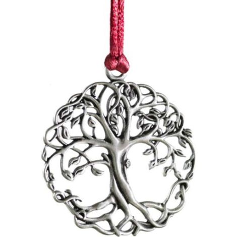 Pendentif Métallique Sapin De Noël - Décoration Suspendue En Étain - Pour Arbre Et Fête D Hiver - Lot De 1 (1/2)