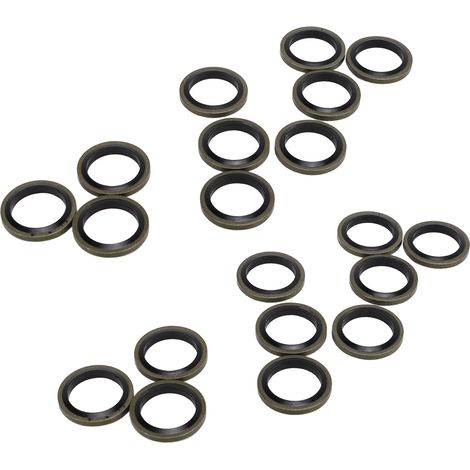 Kraftstoffdichtung 14mm x20, Ersatzteil 3918192, verstärkte, auslaufsichere Dichtung für Dodge Ram 2500 3500 5.9L 6.7L, hochbelastbare, wasserdichte Unterlegscheibe. (1/5)
