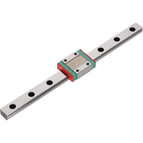 1 pièce LML12B Guide linéaire miniature 12 mm de largeur Bloc coulissant (200 mm)