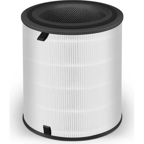 (1 pièce) Filtre de rechange 3 en 1 à charbon actif True HEPA compatible avec le purificateur d'air Levoit LV-H133 LV-H133-RF (1/4)