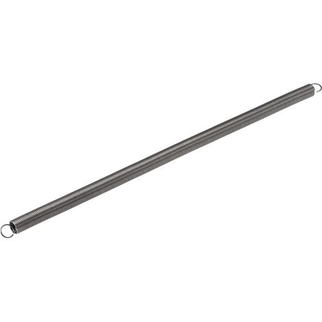 Tension Spring 14 mm OD Grey Extension Springs, Steel Spring, 14 mm Wire Dimension, 700 mm Extended Length, 400 mm Free Length (1/4)