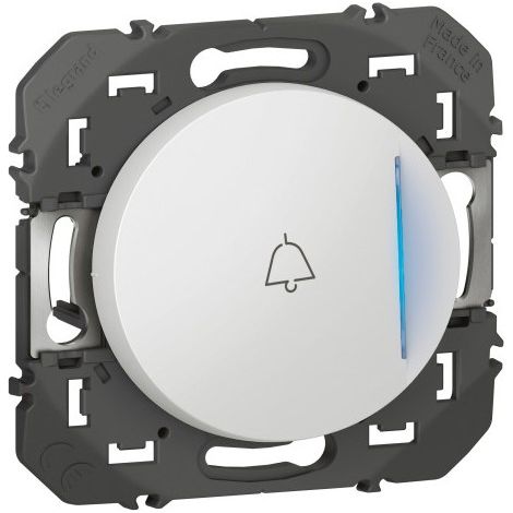Legrand 600019: pulsador con indicación de timbre para instalar con