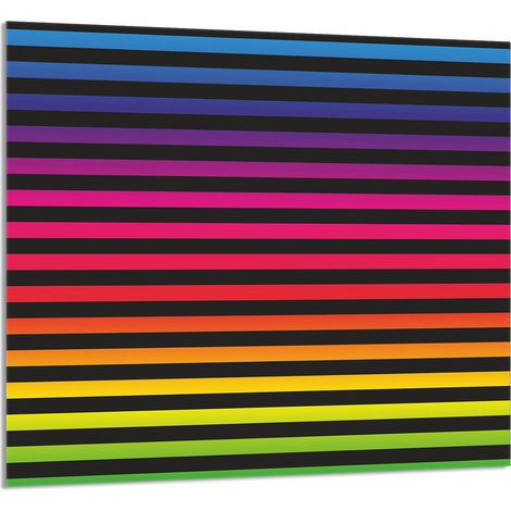 PANNELLO IN VETRO PER CUCINA 65x60 Colorato (1/5)
